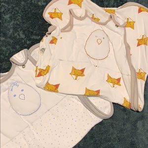 Nested Bean sleep sacks